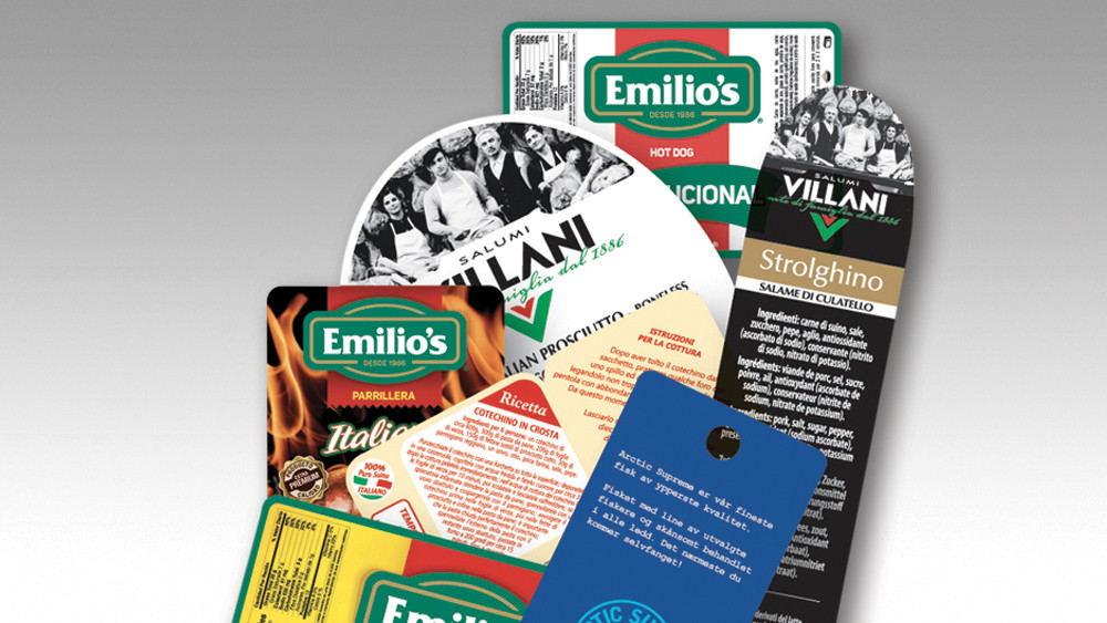 Plastic labels